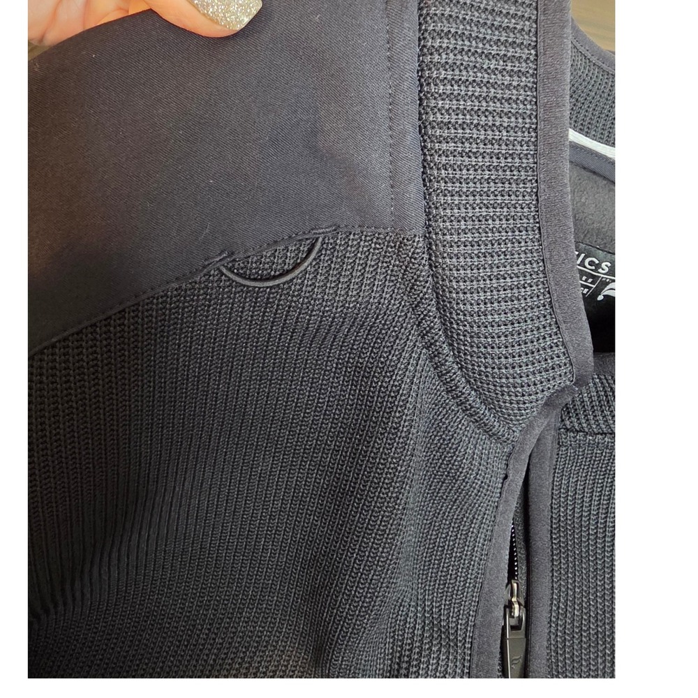 Fabletics Pace Knit Jacket Black Performance 4x F… - image 4